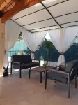 House with swimming pool in a village between Cannes and Grasse on the mimosa road