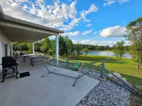 Brand New Barndominium on 40 Acres with Private Lake