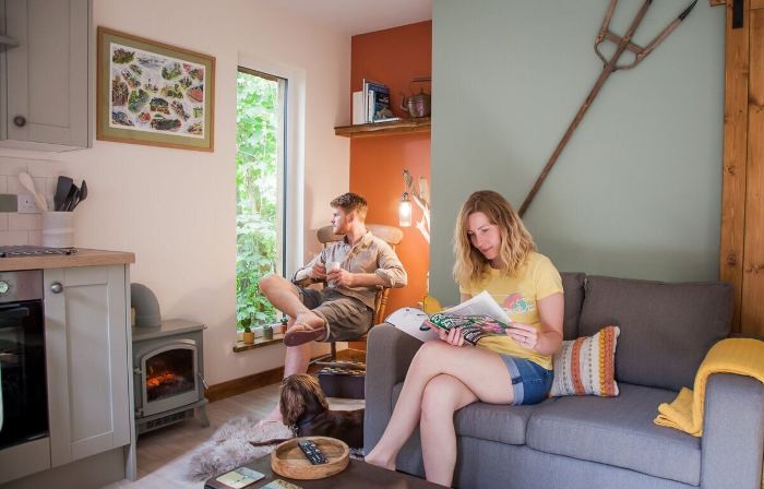 Hayne Barn Estate - Private Estate : 6 Eco Lodges - 1 Studio