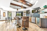 Water Front, private beach property with 2 master bedrooms!  Amazing views