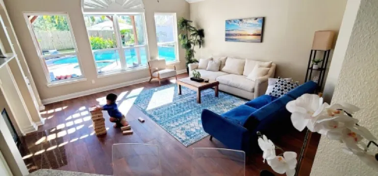 Beach Themed Oasis with Jacuzzi/Pool close to Kemah Boardwalk, Galveston, Nasa 利格城酒店