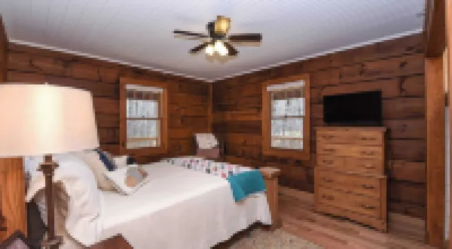 Charming Blue Ridge Cabin Private Pond and Waterfall Deer Haven by AvantStay