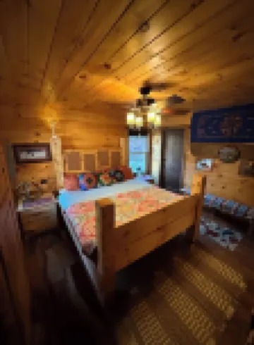 River cabin on 45 acres of private mountain land PET FRIENDLY