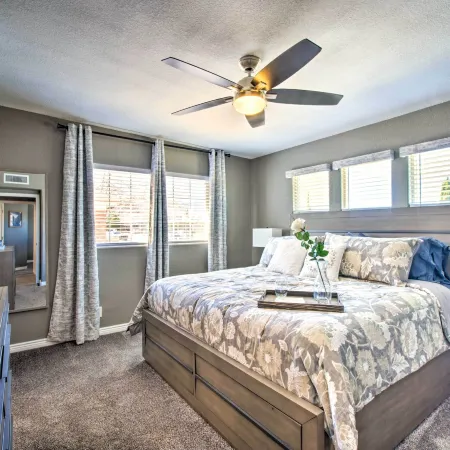 Modern El Paso Home w/ Backyard & Fire Pit!