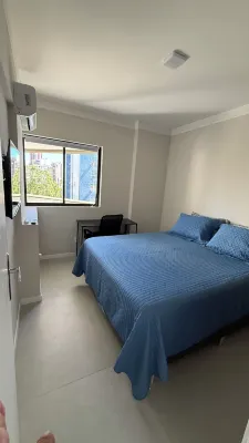 Apart Hotel recém reformado TV de cinema