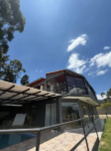 Villa with Spectacular Medellin View with Pool and Mini Basket-Futbol Field Hotels in 