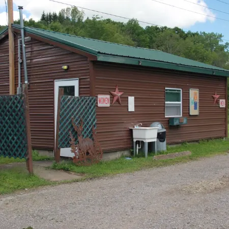 Private Creekside RV Stay Near Ellicottville NY @ Campground Adventures