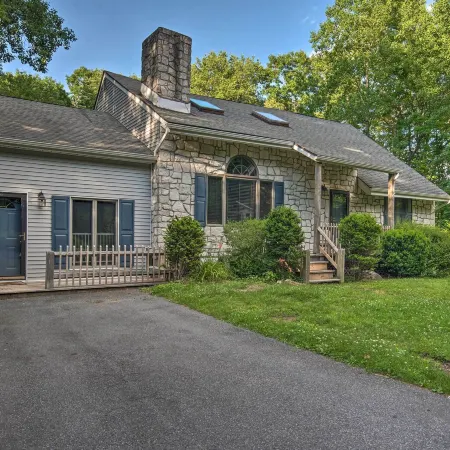 Lake Access & Private Hot Tub at Poconos Home!