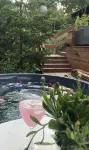 Architect house with hot tub and deck in a secluded spot - Villas