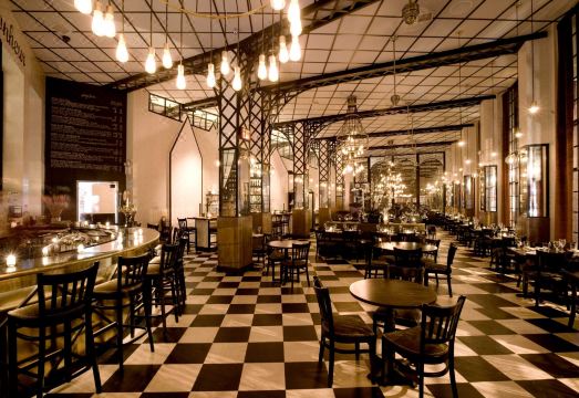 힐튼 가든 인 뉴욕/트리베카 호텔 외관 및 주변 거리