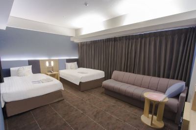 ツインルーム(喫煙) ハートンホテル京都の写真