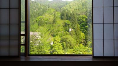 ホテルからの眺望 鶯宿温泉 長栄館の写真