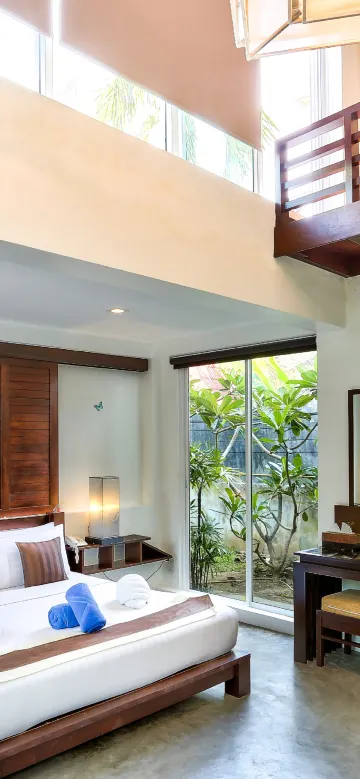 วิลลาพร้อมวิวสวน