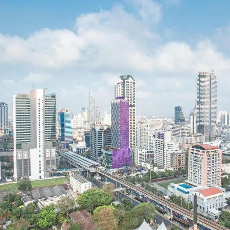 Mode Sathorn Hotel Отели рядом с достопримечательностью «Станция метро Surasak»