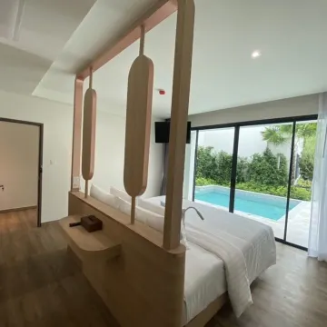 สตูดิโอสองห้องนอน พร้อมสระว่ายน้ำส่วนตัว