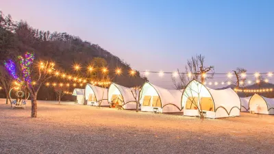 Gapyeong the Camp Caravan Glamping Отели рядом с достопримечательностью «Gang-Wondo»