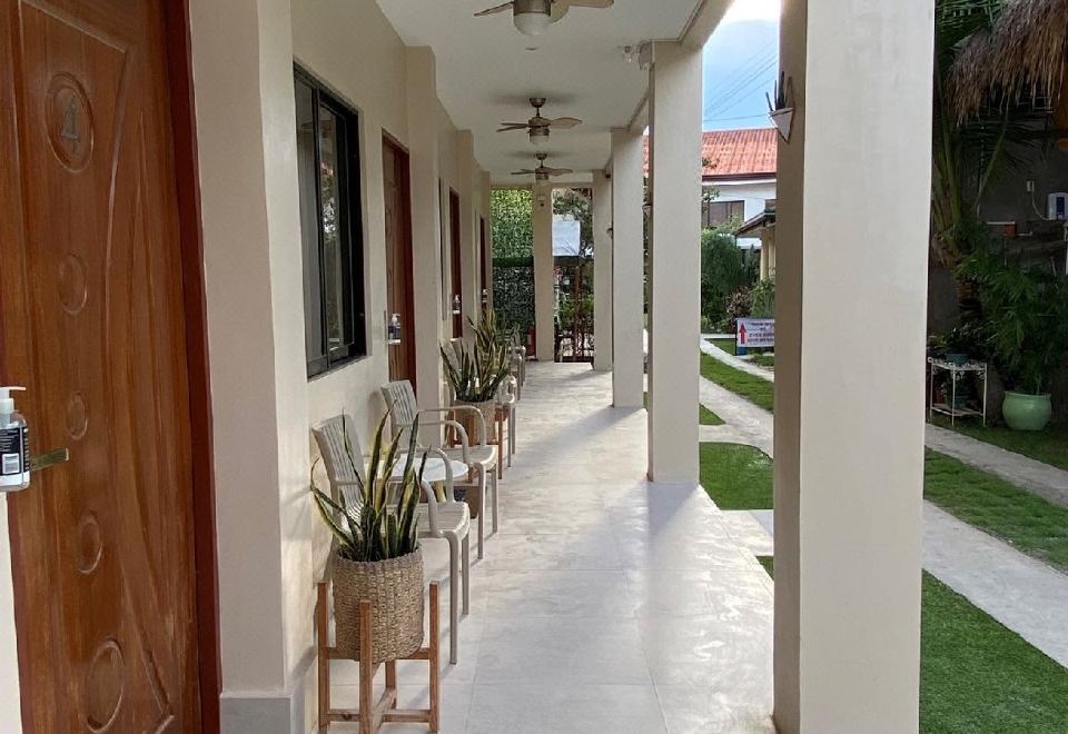 하만 스위트 모알보알의 객실 인테리어