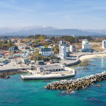 M9 Spa and Ocean View Pension Отели рядом с достопримечательностью «Библиотека «Сунджу»»