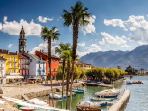 Double Room with Air Conditioning Del Ponte Break Hotels in Minusio