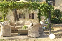 Country House, Lovingly Renovated in the Olive Grove, Large Panoramic Pool, Air Conditioning System