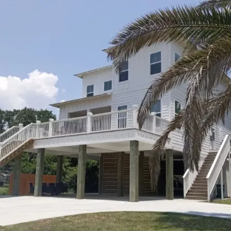 Beautiful Beach front home- 150 yards to the white sand beach
