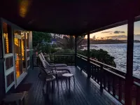 AT THE SHORE ON ALIOMANU BAY-TVNC-1127