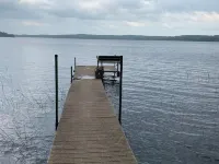 New 3 bedroom 2bath cabin on Sullivan lake 모리슨 카운티 호텔