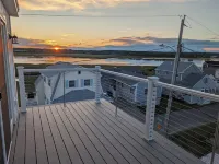 Spacious 6 BR, 4.5BA with water views across street from beautiful Wells Beach