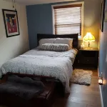 Charming completely updated cottage with water views of Croton Pond.