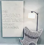 The Casino Cottage in Durant! Hotel Amenities, 2 Kings, 4mi to Casino, Sleeps 8
