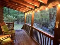 Secluded Cabin on Stocked Trout Stream with Fireplace
