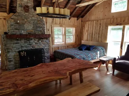 PET-FRIENDLY - Twilight Cabin a Unique Waterfront Log Cabin