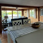 Half Moon Lake, Barnstead, NH vacation house on water front with firepit