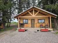 "Lewis and Clark" cabin at Columbia Mountain Ranch. Near Glacier National Park!