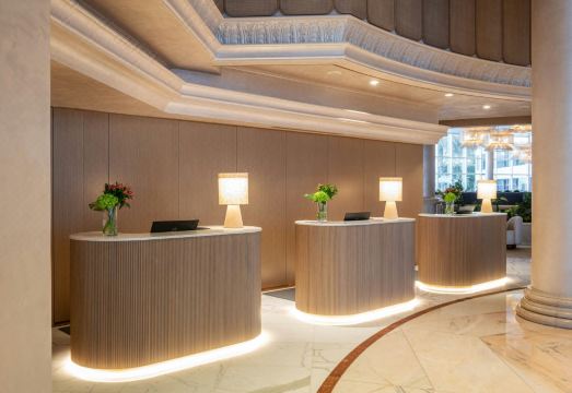 두바이 리조트 수영장 전경