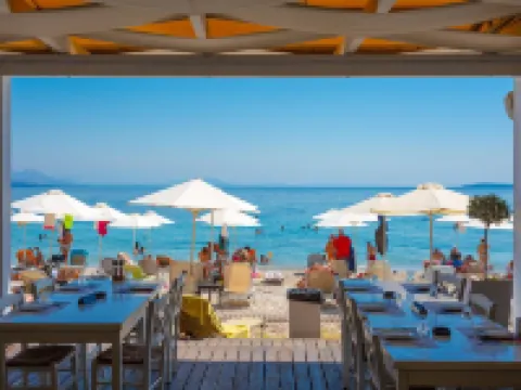 Villa Litsa Large Private Pool Walk to Beach Sea Views A C Wifi Hotels in Benitses