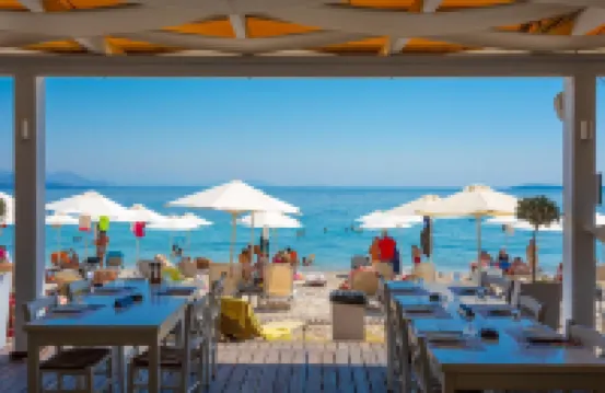 Villa Litsa Large Private Pool Walk to Beach Sea Views A C Wifi