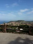 La Rocca with a panoramic view