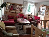 Vacation apartment for up to 8 people, 140 sqm, 2 WCs, directly on the L.Heide nature reserve