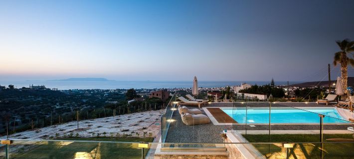 Premium SeaView Villa GG with Private Pool, Sauna and Gym Hotels in Gouves
