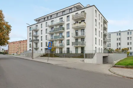 Julia by Q4Apartments - Close to the Beach Отели рядом с достопримечательностью «Вестерплатте»
