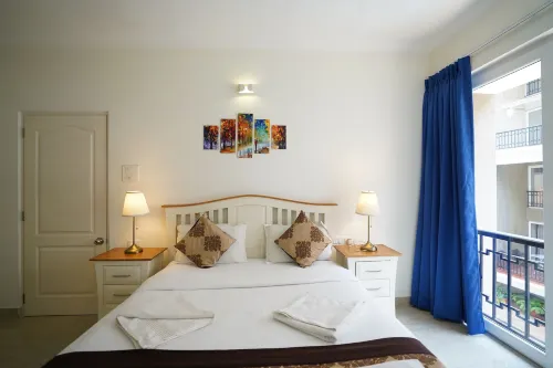 Bellagio Rezidencia 1 BHK Service Apartments - キッチン