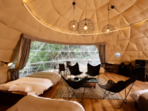 星降りの宿 やま星 hotel & glamp Yamaboshi 阿智村のホテル