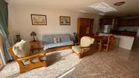 An oasis with a double panoramic view over the ocean and the mountain El Teide 1