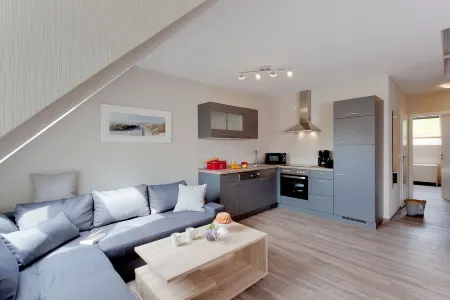 Mühleneg 39/3 beautiful, quiet apartment free Wi-Fi Отели в г. Трассенхайде