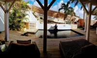 Cosy apartment with private pool and terrace. Facing ilet Pinel