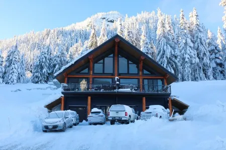 Luxury Cabin with best games room in Hemlock, hot tub, sleeps 10