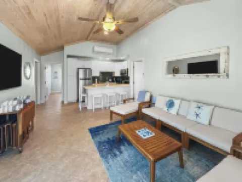 Golf Cart Included, Andros Villa, Treasure Cay, Bahamas, 100 yards from beach