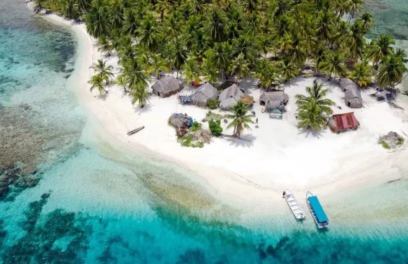 在San Blas Island上擁有私人浴室的私人海景小屋