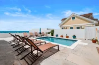 OCEANFRONT HAVEN-35 Steps Into SEA! Private POOL,BEACH 10min Walk. 10%week-off! - วิลล่า